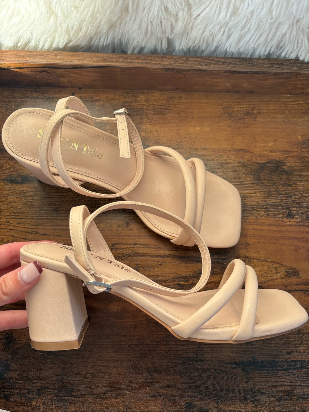 Strappy Block Heel Sandals